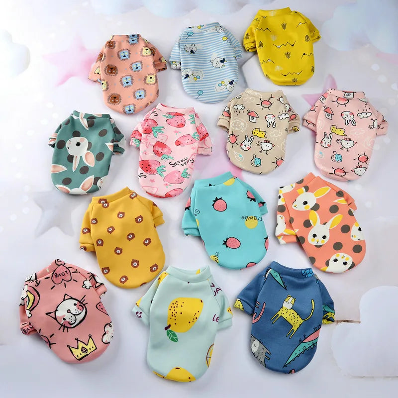 Cat and Dog Sweatshirt . Multiple fashionable designs to choose from.