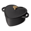 Beautiful by Drew Barrymore 2qt Heart Cast Iron Dutch Oven, Black Sesame. Multiple colors.