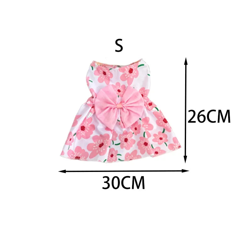 You will be Walking Your Fur Baby in Style in these Adorable Spring/ Summer Outfits. Designed for Small to Medium Breeds. Just Too Darn Cute! Two Different Designs and 3 Sizes to Choose From.