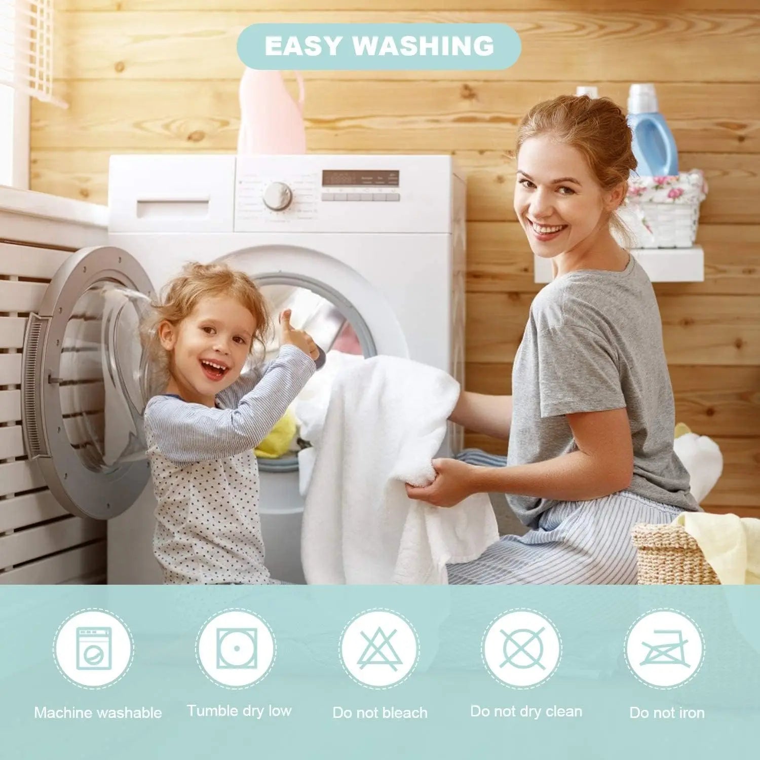 Bamboo Rayon Hooded Towel with Bear Ears - Absorbent Large 30x30 Inch Bath Towel for Babies. A Whole Bundle of Cuteness!