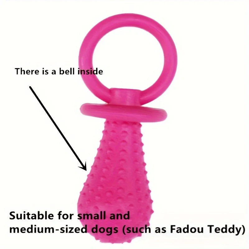 Three Dog Chew Toys Durable Rubber Dental Cleaning Interactive Training Aids for All Dog Sizes Required.  Anxiety Relief  and teething.