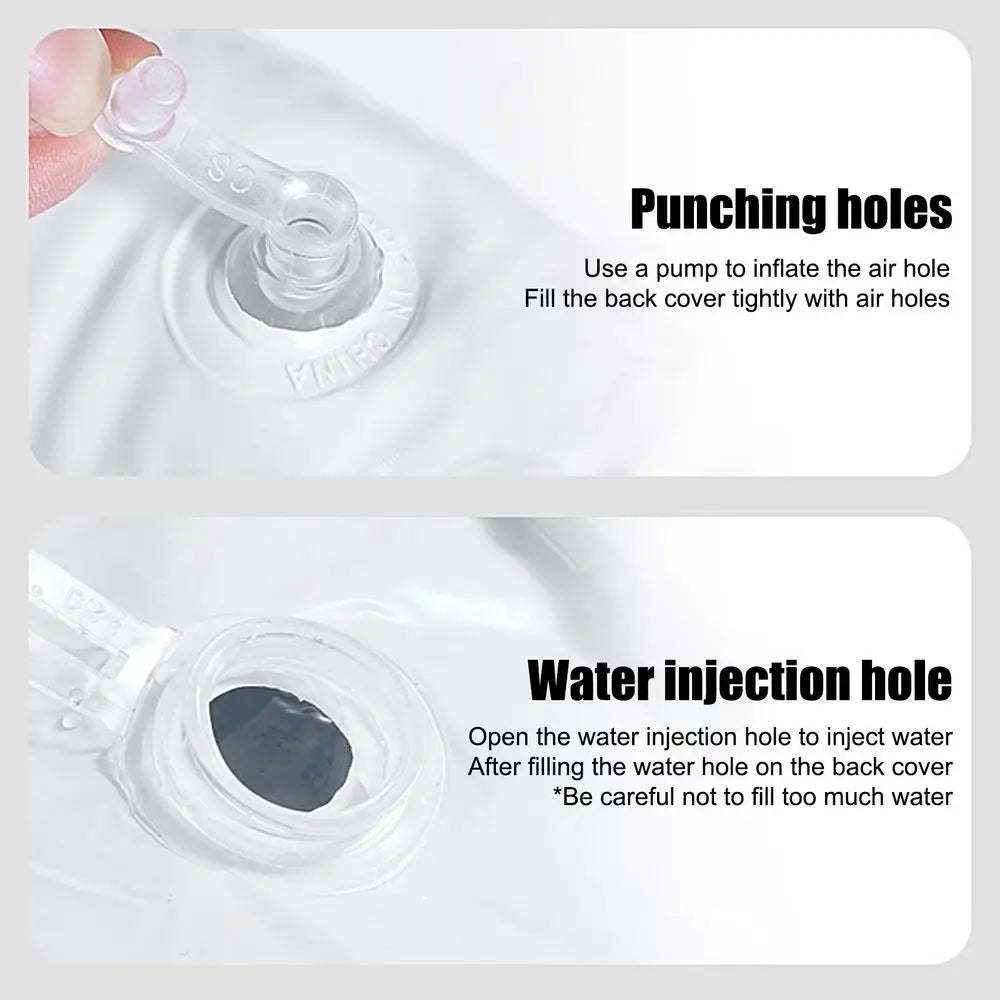 Water Sensory Play Mat Inflatable Water Mat For Cat And Dog Pet Playmat With Fish Sea Theme Sensory Toy.