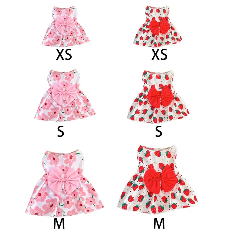 You will be Walking Your Fur Baby in Style in these Adorable Spring/ Summer Outfits. Designed for Small to Medium Breeds. Just Too Darn Cute! Two Different Designs and 3 Sizes to Choose From.