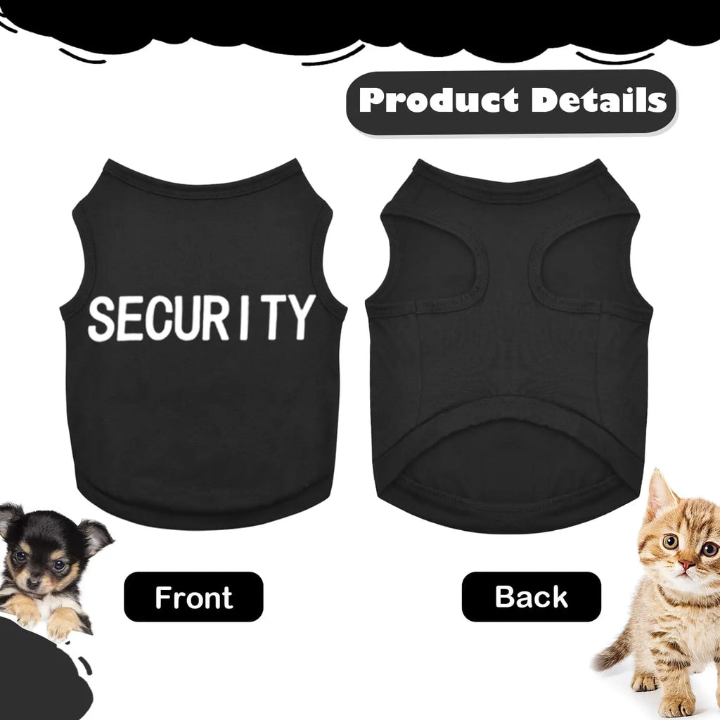 4-Piece Small Dog Clothes Set for Summer and Spring, Soft Pet Shirts in XXS Black. Cute Summer Shirts for the Tiniest Fur Babies.. Adorable!