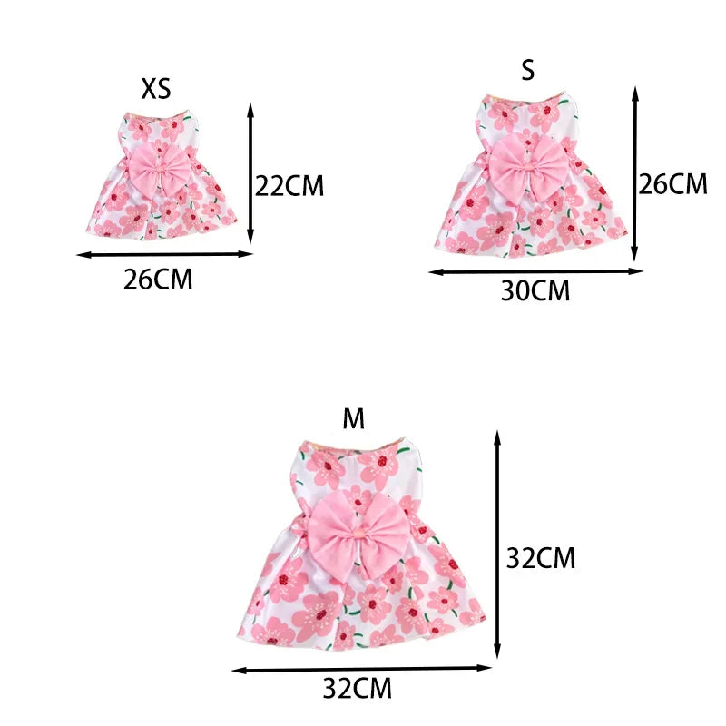 You will be Walking Your Fur Baby in Style in these Adorable Spring/ Summer Outfits. Designed for Small to Medium Breeds. Just Too Darn Cute! Two Different Designs and 3 Sizes to Choose From.