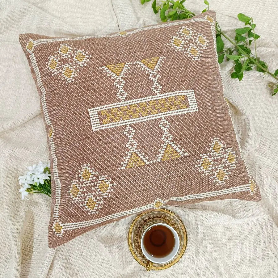Star Beautiful Farmhouse Cushion Cover 100 Cotton Sabra Kilim Pillow Cover Premium Quality Cushion Case Indian Design.
