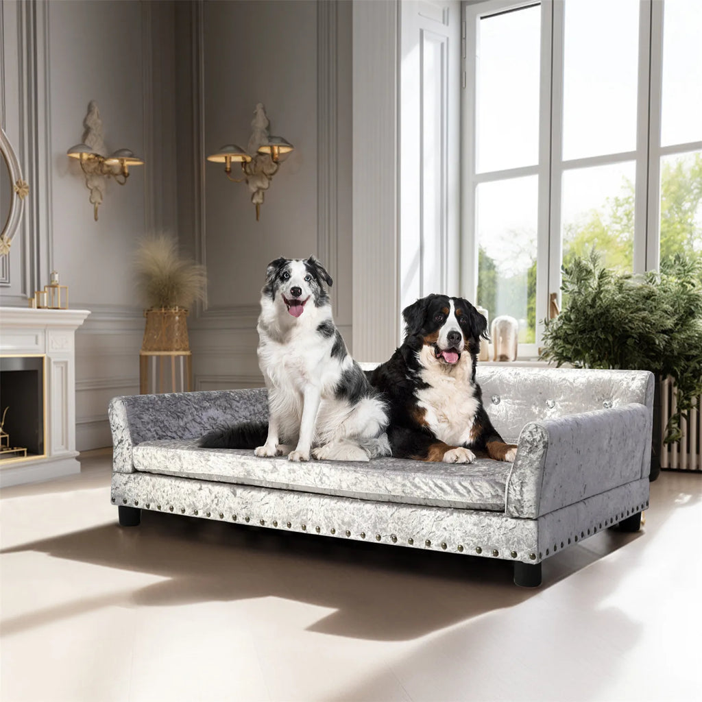 Deluxe Pet Giant Snuggle Sofa Lounger. Your Fur Baby will be the King of their Castle with this Sofa Bed. You won't have to share YOUR Sofa again.