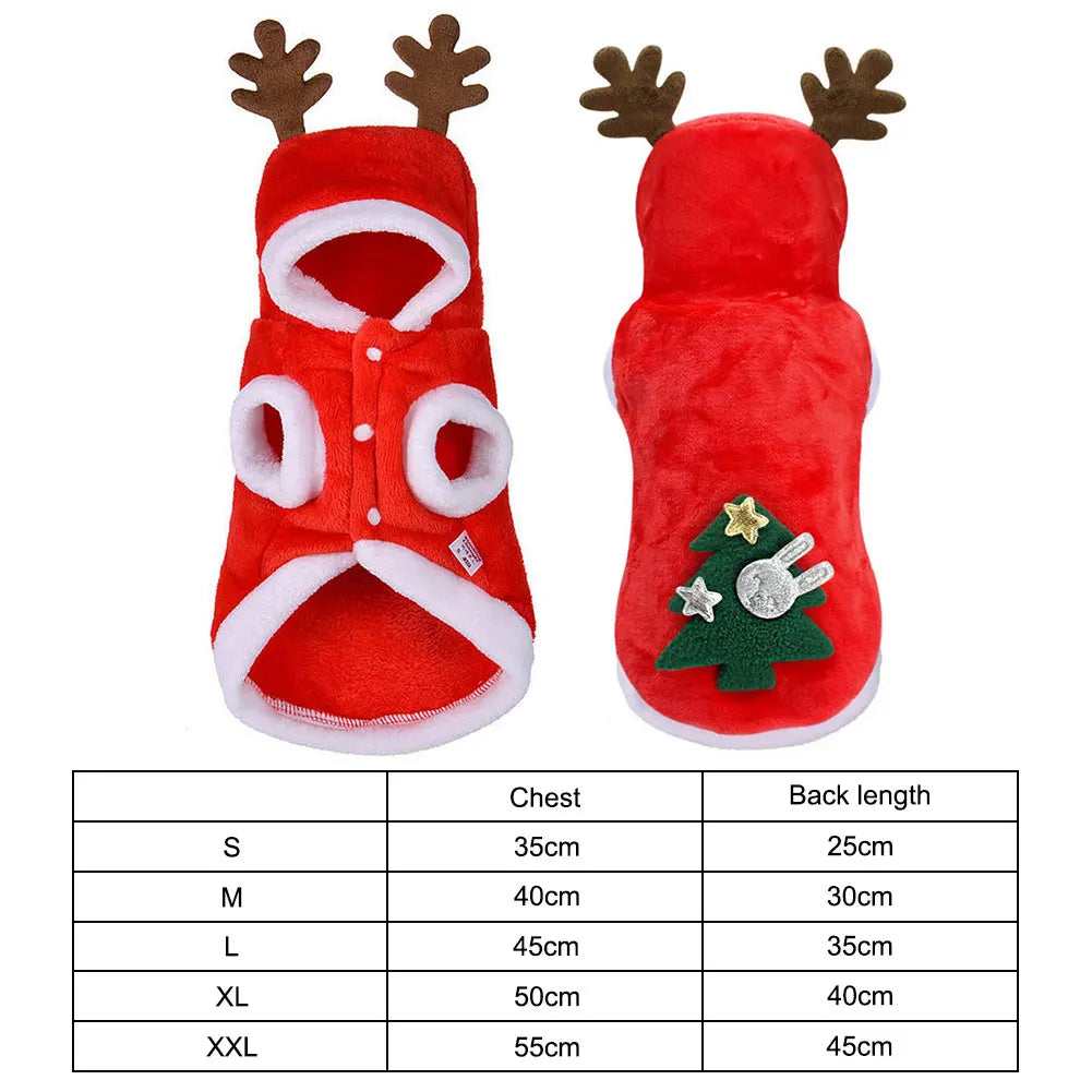 Dog Christmas Costumes Elk Pet Dog and Cat Cold Weather Coats . This Was Just Too Cute To Not Put in the Store. Think How Cute Your Next Family Photo Christmas Card Will Be!!