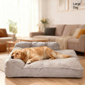 Suitable for All Seasons, Dog Sleeping Cushion, Large Pet Bed, Vacuum Compressed Delivery, Machine Washable, Perfect Pet Paradise for the Living Room and Easy Care, Non-Slip Bottom