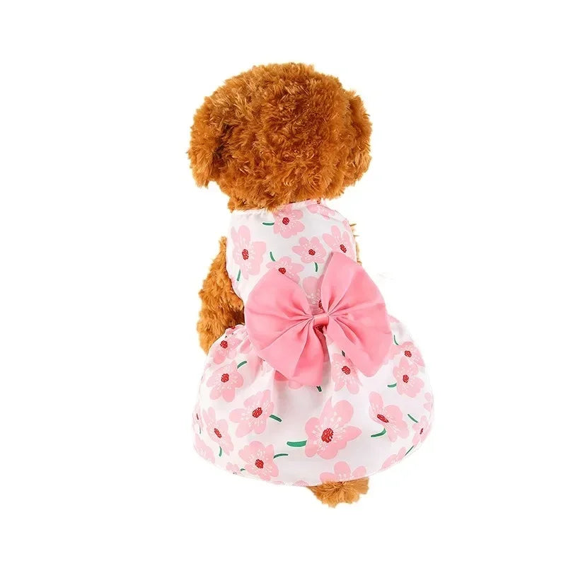 You will be Walking Your Fur Baby in Style in these Adorable Spring/ Summer Outfits. Designed for Small to Medium Breeds. Just Too Darn Cute! Two Different Designs and 3 Sizes to Choose From.