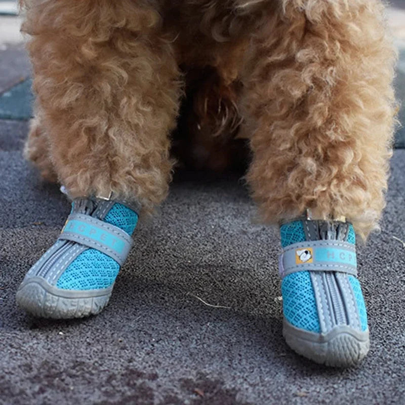 Dog Shoes Non-Slip Soles Thick Plush Protection Breathable Climbing Boots.  Your Fur Baby will be Climbing  in Style.