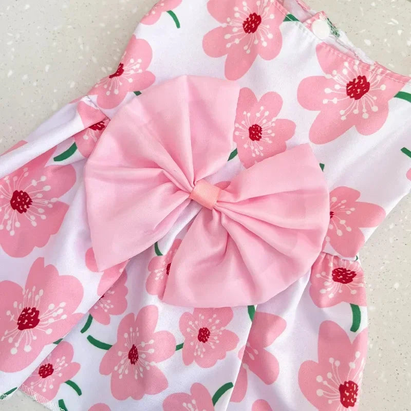 You will be Walking Your Fur Baby in Style in these Adorable Spring/ Summer Outfits. Designed for Small to Medium Breeds. Just Too Darn Cute! Two Different Designs and 3 Sizes to Choose From.