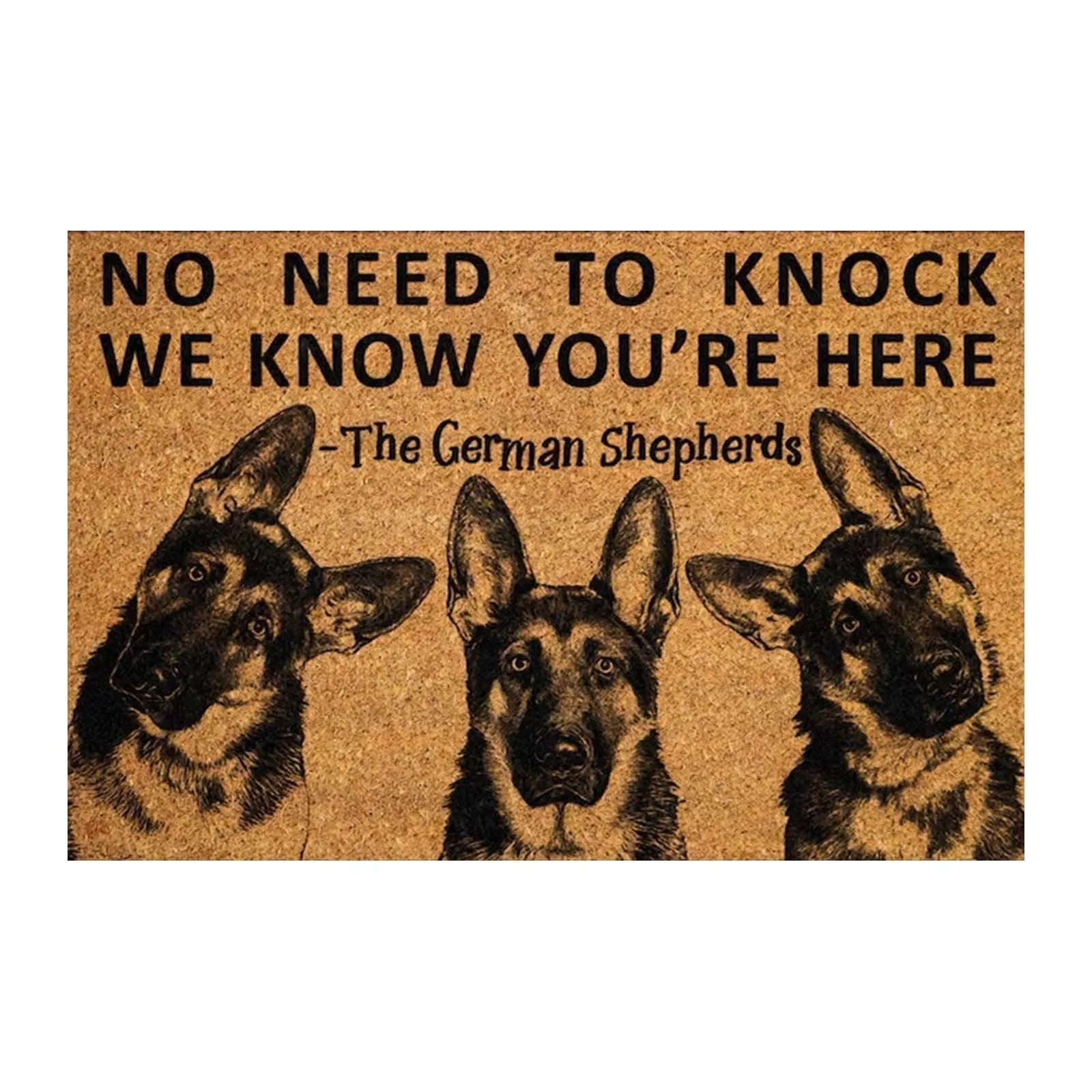 Funny Dog Doormat. Enough Said!!