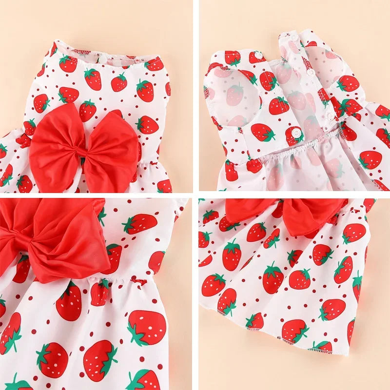 You will be Walking Your Fur Baby in Style in these Adorable Spring/ Summer Outfits. Designed for Small to Medium Breeds. Just Too Darn Cute! Two Different Designs and 3 Sizes to Choose From.