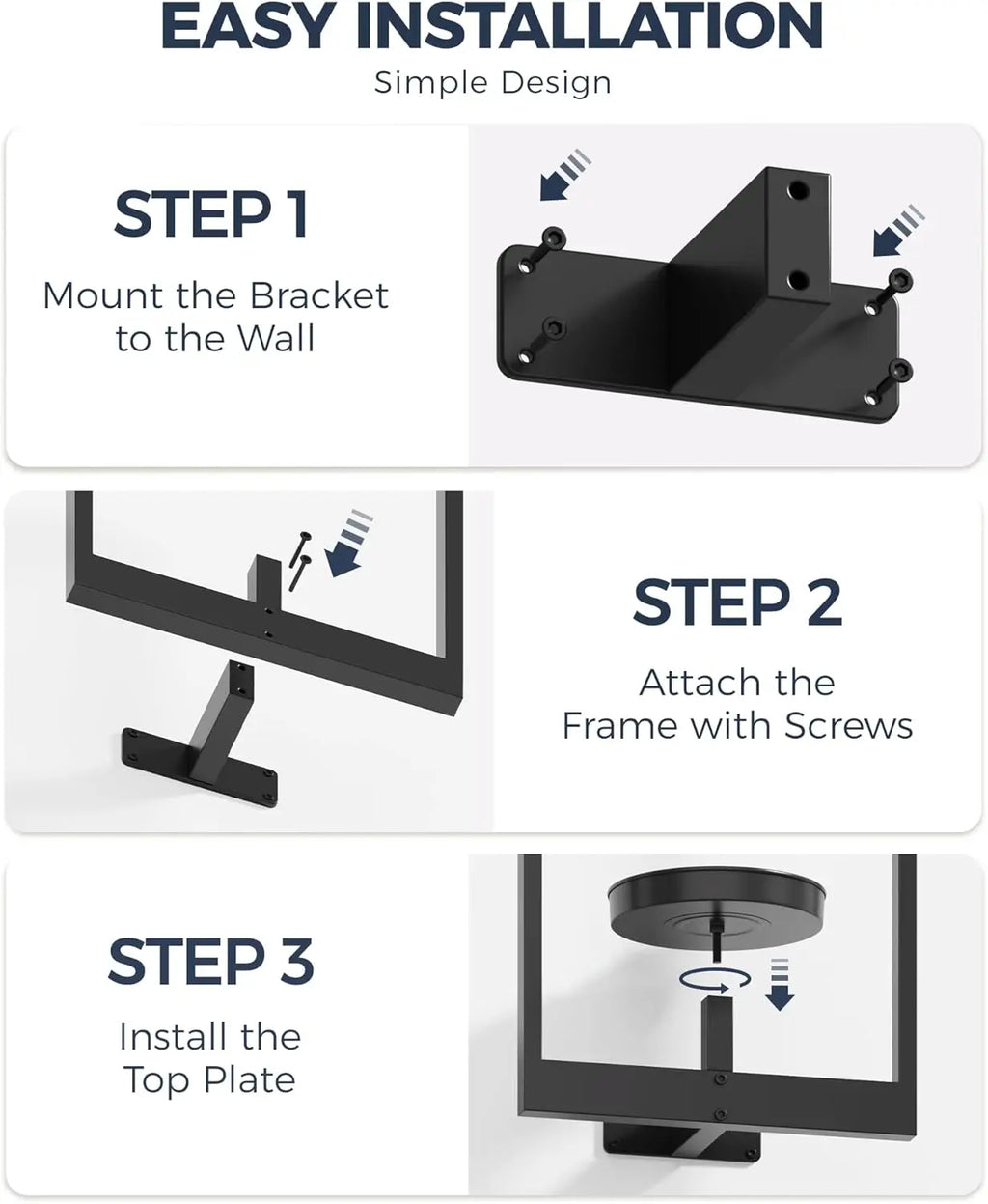 3-Pack Hanging Planters with Lights for Indoor Plants, Wall Decor, Living Room Plant Stand and Window Shelves.