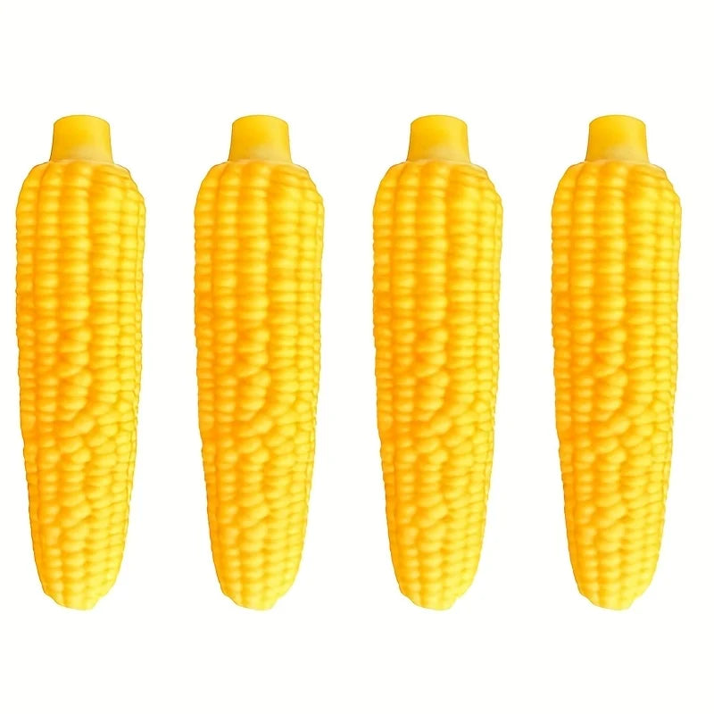 Indestructible Dog Chew Toy Corn Grain Texture for Medium Large Dogs Puppies Powerful Chewers Dental Care