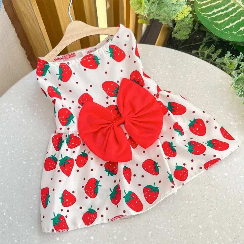 You will be Walking Your Fur Baby in Style in these Adorable Spring/ Summer Outfits. Designed for Small to Medium Breeds. Just Too Darn Cute! Two Different Designs and 3 Sizes to Choose From.