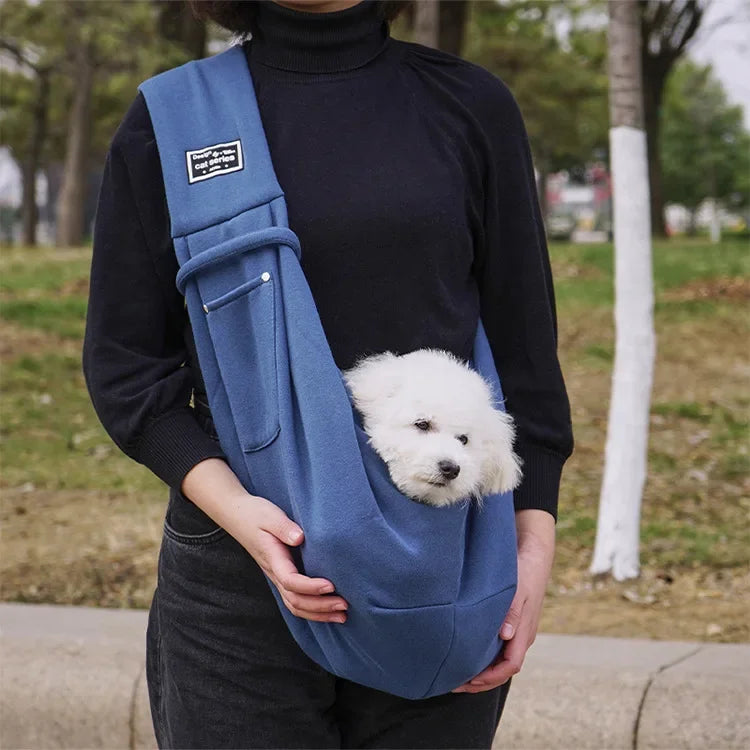Comfortable Dog Bag Pet Crossbody Shoulder Bag.  Portable Cat Puppy Sling Carrier .  Multiple Color Choices.