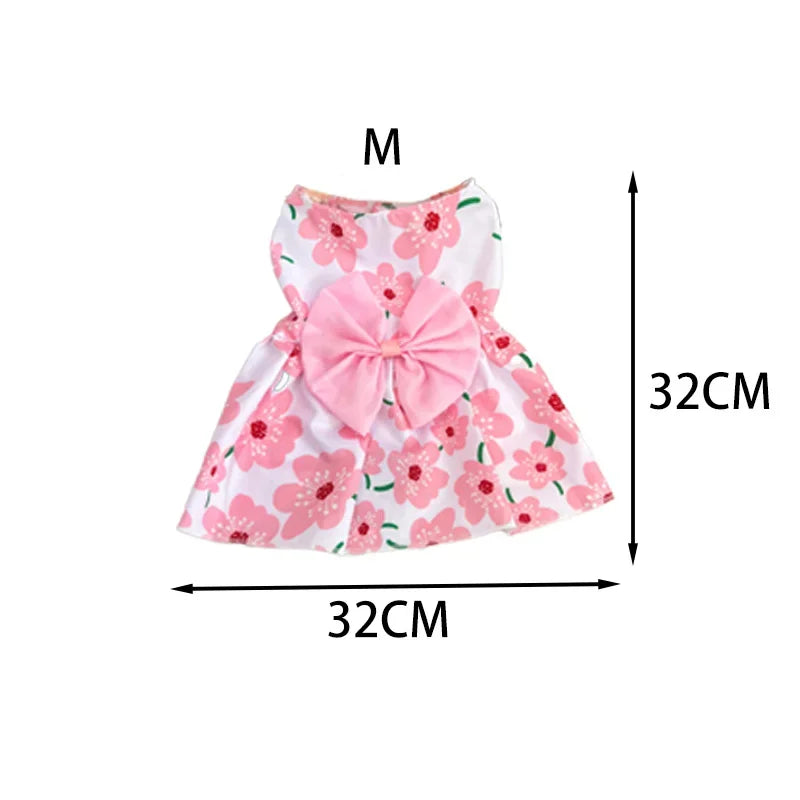 You will be Walking Your Fur Baby in Style in these Adorable Spring/ Summer Outfits. Designed for Small to Medium Breeds. Just Too Darn Cute! Two Different Designs and 3 Sizes to Choose From.