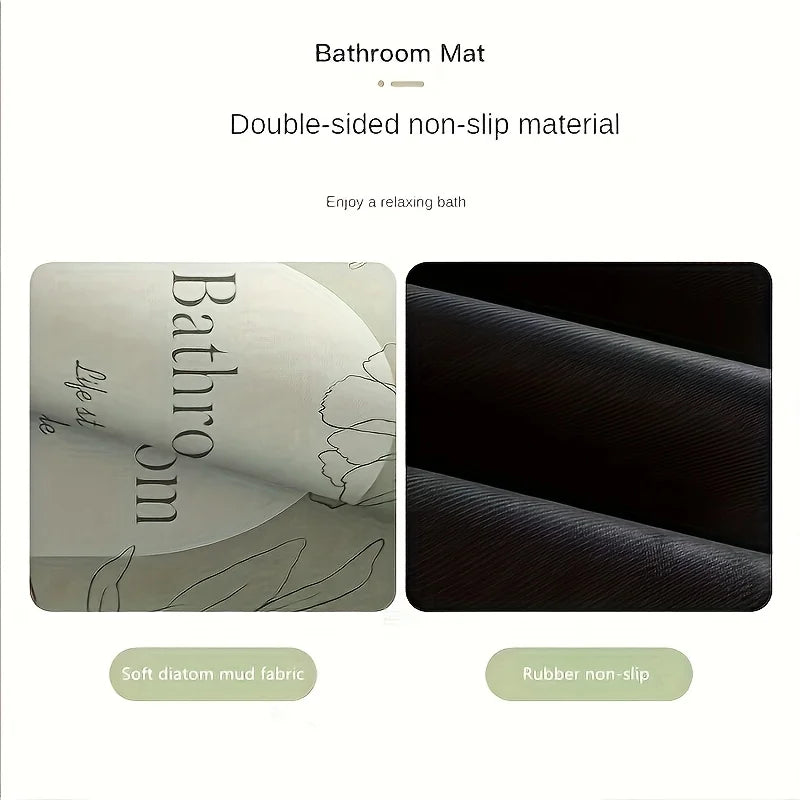 Non-Slip Absorbent Pet Mat - Feeding/Sleeping Pad For Cats Dogs Durable Easy Clean