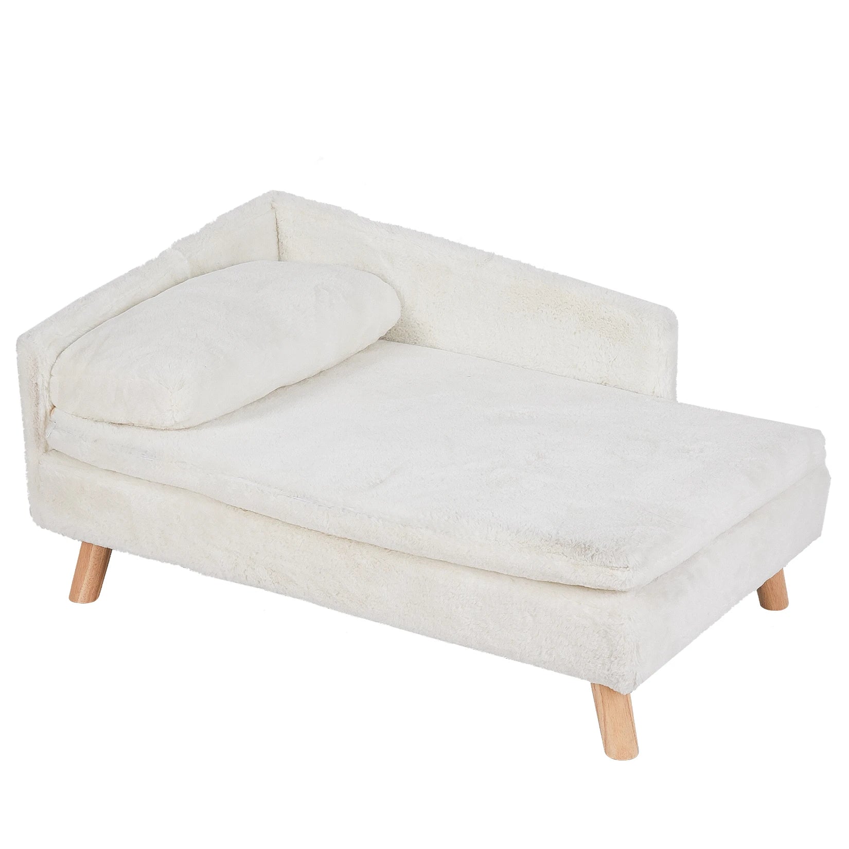 Elevated Pet Bed/ Sofa Bed with Sturdy Wood Legs for Small Dog /Cats. Perfect for Our Pampered Fur Babies! Available in 2 sizes.