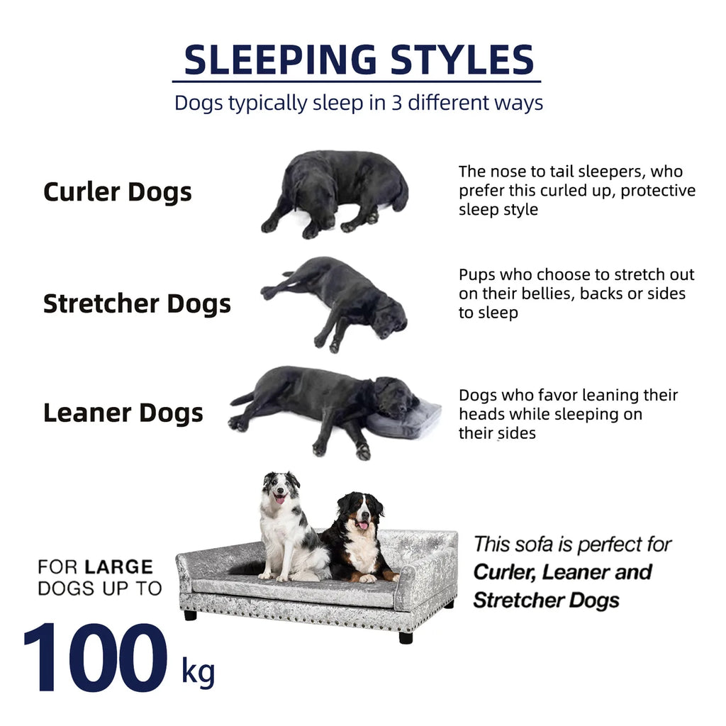 Deluxe Pet Giant Snuggle Sofa Lounger. Your Fur Baby will be the King of their Castle with this Sofa Bed. You won't have to share YOUR Sofa again.