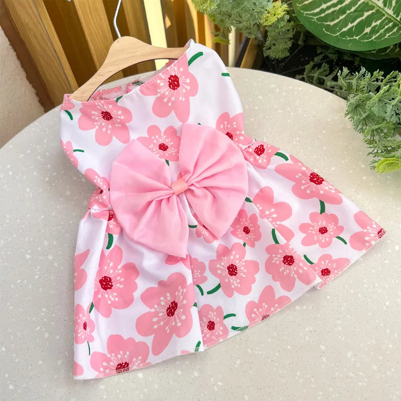 You will be Walking Your Fur Baby in Style in these Adorable Spring/ Summer Outfits. Designed for Small to Medium Breeds. Just Too Darn Cute! Two Different Designs and 3 Sizes to Choose From.