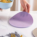 Silicone Hot Pads  - Heat Resistant Table Mats for Pots, Pans, Cups, Bowls, Non-Slip Kitchen Trivets, Dishwasher Safe .