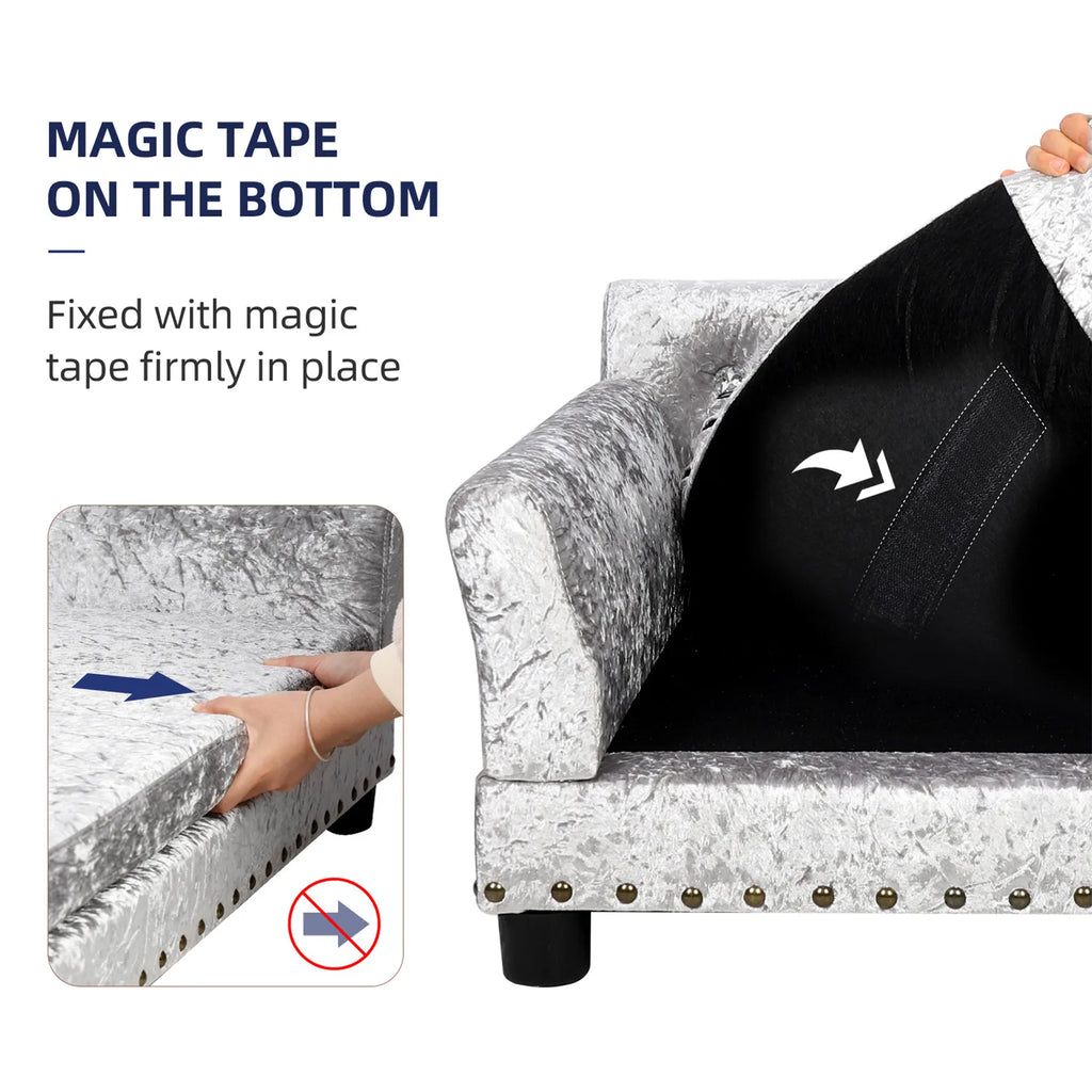 Deluxe Pet Giant Snuggle Sofa Lounger. Your Fur Baby will be the King of their Castle with this Sofa Bed. You won't have to share YOUR Sofa again.