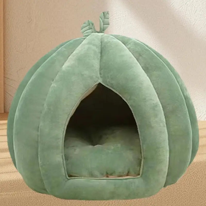 Pet House Bed. Pumpkin Hideaway for your Smaller Fur Babies. How Cute is THIS!!!!!